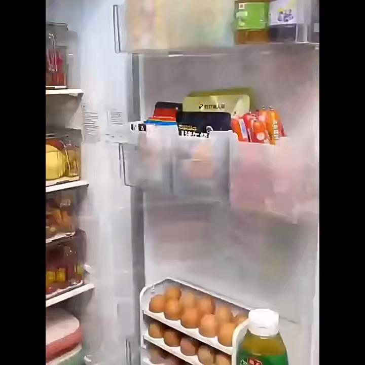 Refrigerator Food Storage Box Fruit Vegetable Fresh-keeping Box Fridge Side Door Drawer Organizer Rack Kitchen Storage Supplies