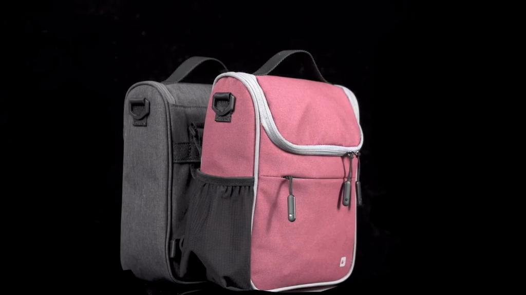 Bicycle Front Bag Large Capacity Multi-function Front Head Bag Folding Bike Electric Car Bag With Rainproof Cover