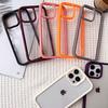 Luxury Transparent Candy Phone Case For iPhone 11 12 13 14 15 16 Pro Max Shockproof Clear Bumper Cases Cover