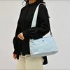 Nylon Crossbody Bag Women's Lightweight Commuter Shoulder Bag Multi-compartment Small Square Bag