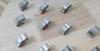 50Pcs Stainless Steel Trailer Wire Clips, 22.5mm Double Cable Clamps, Solar Panel PV Wiring Fasteners For Boat & Trailer Cables