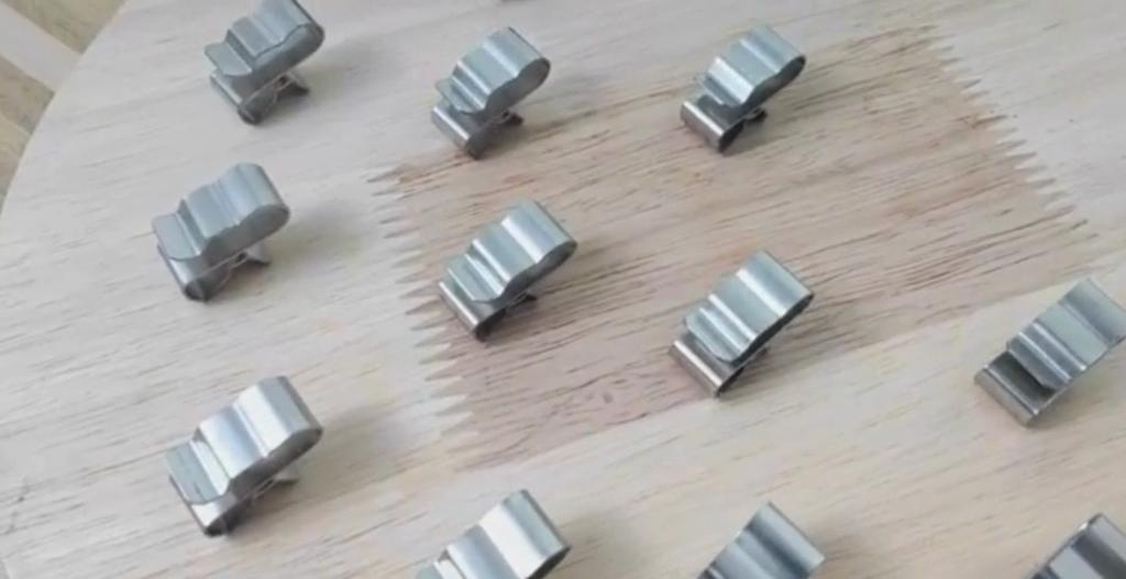 50Pcs Stainless Steel Trailer Wire Clips, 22.5mm Double Cable Clamps, Solar Panel PV Wiring Fasteners For Boat & Trailer Cables