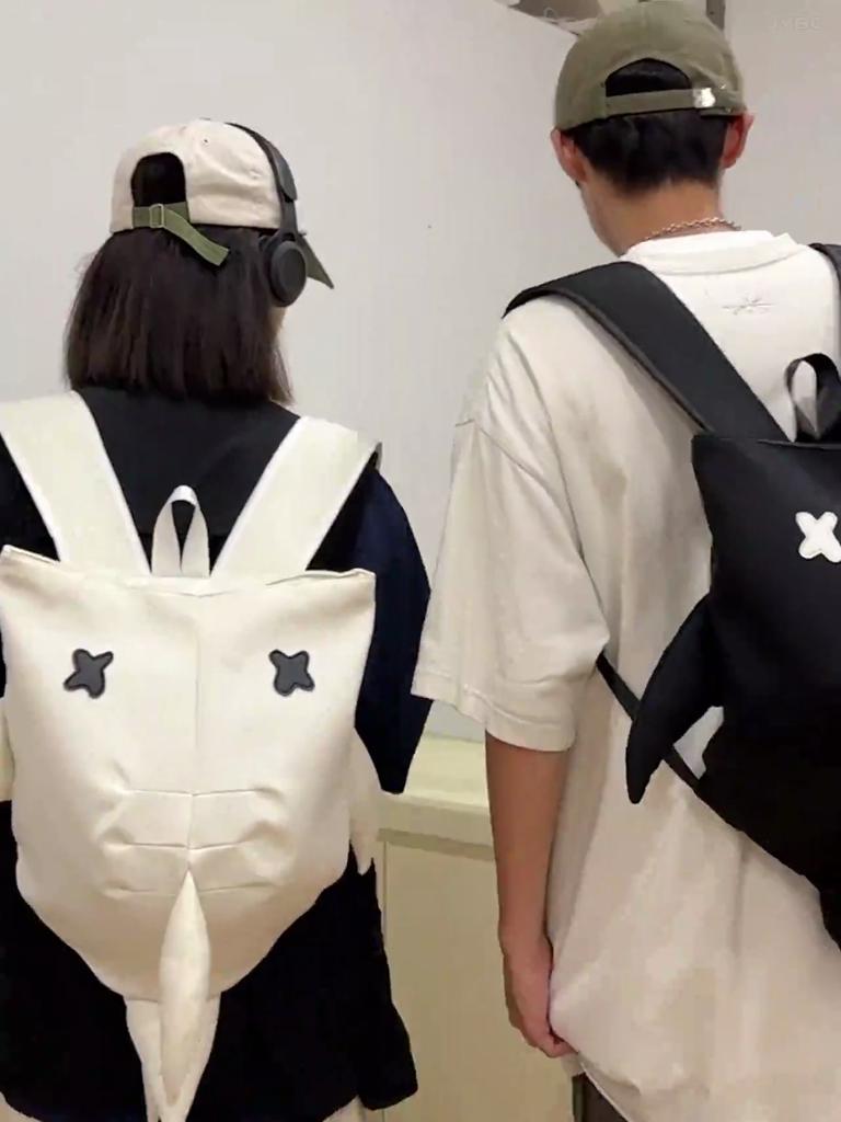 Student Bag Female Shark Backpack Men's Travel Backpack