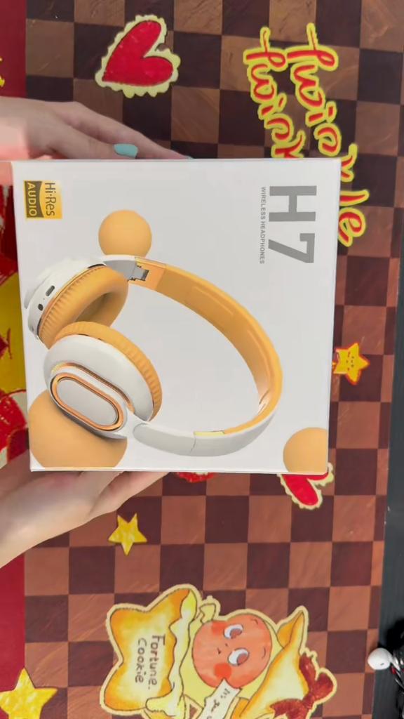 Wireless Headphone 16 Hours Calling Time Headset Large Capacity HiFi Subwoofer Bass With HD Mic CVC Noise Cancel Earphones
