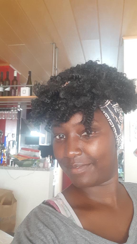 curly afro wigs with bangs