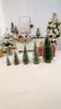 DIY Mini Christmas Tree Sisal Cedar Desktop Snowflake Pine Needle Decoration Small White Ta Pine Trees Xmas Ornaments Decorated