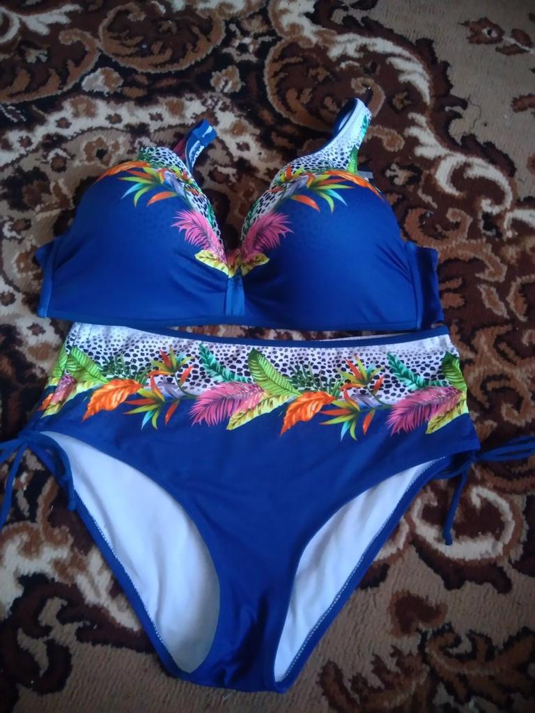 Купить Andzhelika Floral Plus Size Bikinis Women Sexy Push Up Swimsuit ...