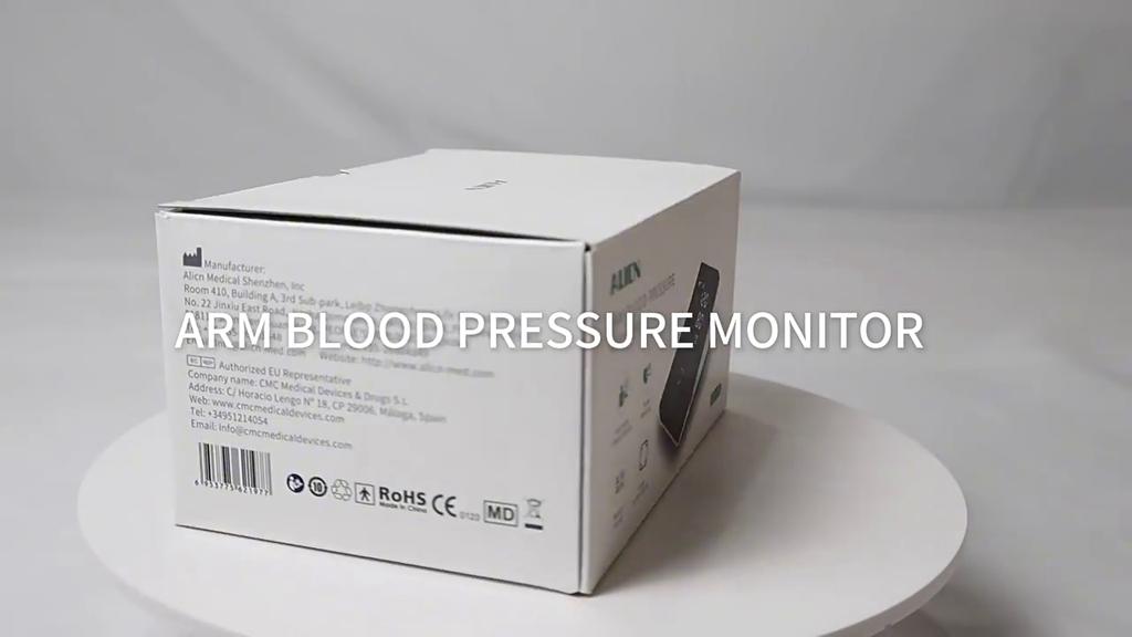 Automatisches Blutdruckmessgerät für den Oberarm, großer Bildschirm mit LED-Hintergrundbeleuchtung, automatisches digitales Blutdruckmessgerät, einstellbare Blutdruckmanschette, Tonometer