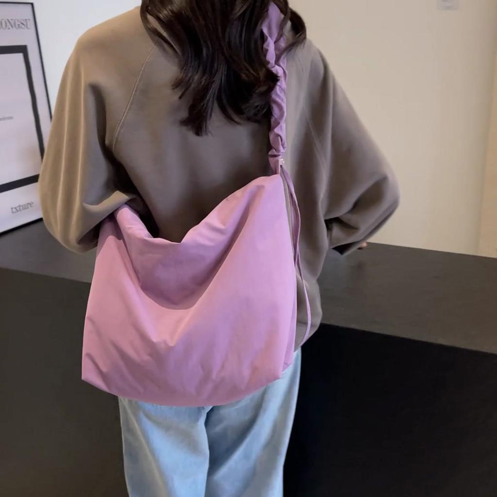 Shoulder Bag Women's Large Capacity Crossbody Bag Commuter Student Class Tote Bag