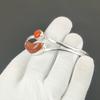 Beautiful Carnelian Gemstone Handmade Cuff Bangle 925 Sterling Silver Cuff Bangle, Carnelian Bracelet For Wife , Unisex Bangle, Christmas Day Gift