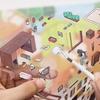 Waterproof PET Stickers My House Diorama Decals for DIY Journal Scrapbooking Craft