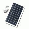 5V 2W USB Solar Panel Outdoor Hiking Waterproof Camping Portable Battery Mobile Power Battery Solar Mobile Phone Charger