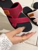 Fashionable and Versatile Sports Style Women's Sandals with Mesh Fabric, Breathable and Comfortable for Indoor and Outdoor Wear