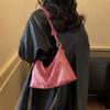 Yogodlns Casual Fashionable Ladies Shoulder Bag Simple Urban Style PU Material Large Capactiy Daily Match Crossbody Boston Bag