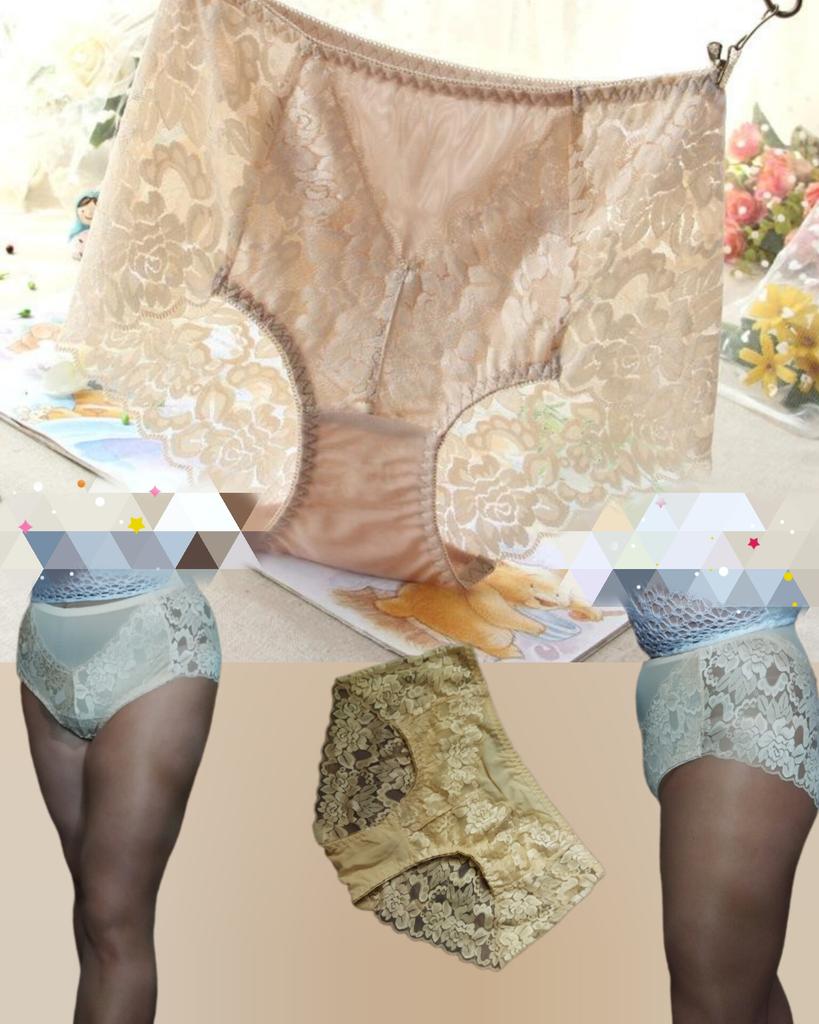 Купить Женские сексуальные сетчатые трусики с высокой талией, бесшовное ...