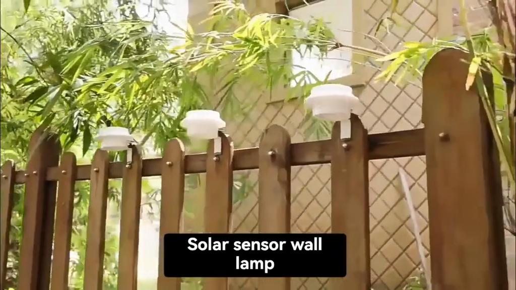 40W 8PCS Solar Deck Lights Outdoor Solar LED Lights Waterproof IP65 Fence Lights Landscape Light for Garden Fence Decoration