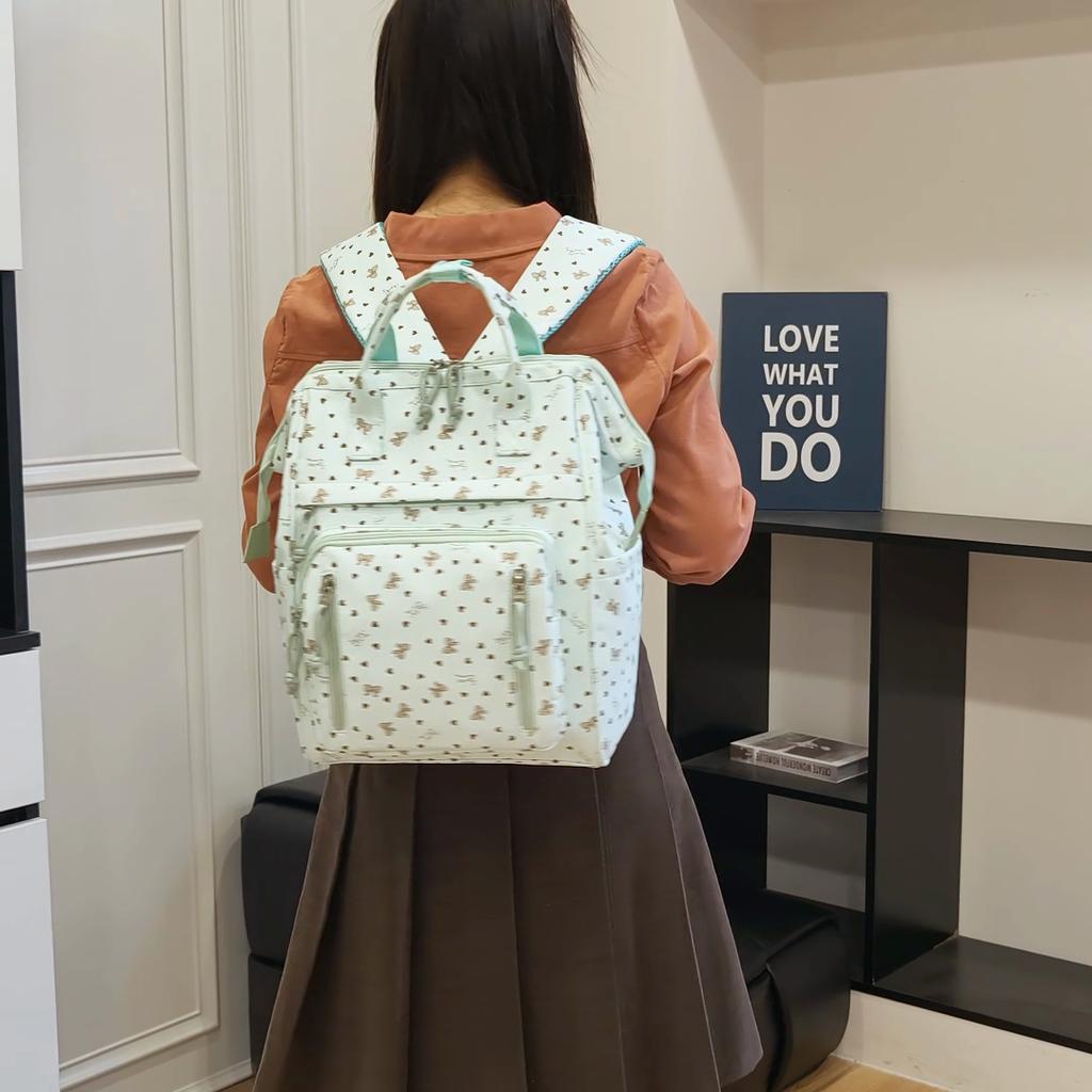 Student School Bag Bow Backpack Large Capacity Backpack