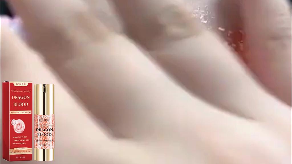 EELHOE Dragon's Blood Anti-Wrinkle Cream 30g, Reduces Wrinkles, Moisturizes, Firms, Brightens Skin Tone, Anti-aging Cream Essence