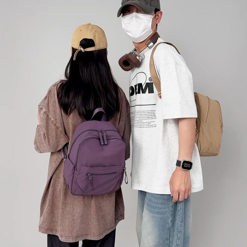 Outdoor Student Schoolbag Nylon Small Backpack Unisex Backpack