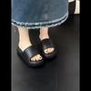 Women's EVA Thick Sole Slippers, Summer Anti-slip Bathroom Slides, Breathable Odor Proof Indoor Outdoor Shoes