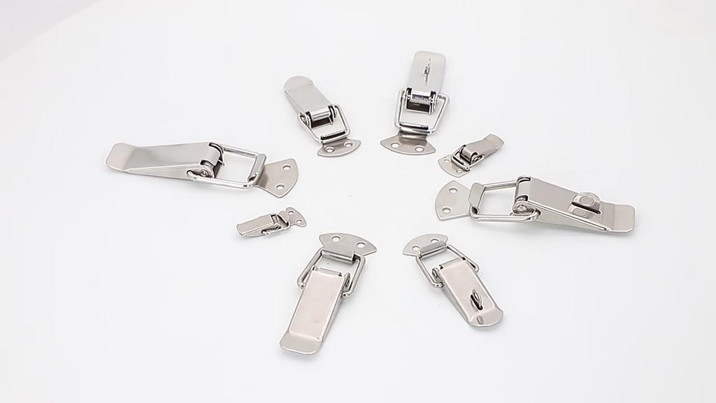 2 szt. Szafka na sprzęt ze stali nierdzewnej Sprężynowy zaczep Przełącz Hasp