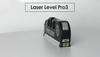 Laser Level Line Tool, Multipurpose Laser Level Kit Standard Cross Line Laser Leveler Beam Tool with Metric Rulers 8ft/2.5M