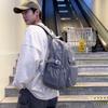 Large Capacity Commuter Schoolbag Student Campus Multi-Pocket Travel Backpack