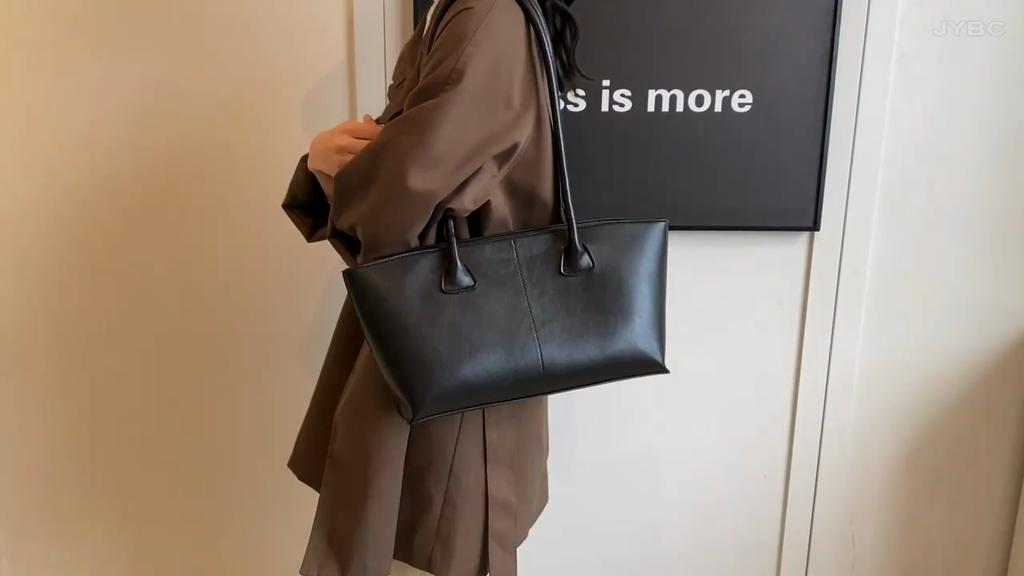 Large PU Leather Underarm Bags for Women 2024 Winter Y2K New Trend Fashion Shoulder Tote Bag Luxury Handbags and Purses