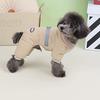 Pet Supplies Dog Clothes Autumn and Winter Waterproof Warm Puppy Cotton Coat Reflective Traction Winter Ski Suit Jacket