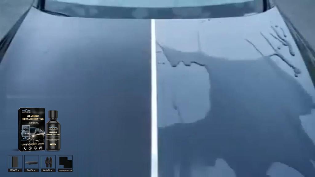 RAYHONG Automotive Graphene Ceramic Coating Ultra-flowing Water Crystallization Coating Glaze Sealer Car Paint Maintenance