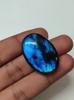 69.90 Carat, Oval Shape Labradorite Cabochon Loose Gemstone, 31x25x9 MM Size.