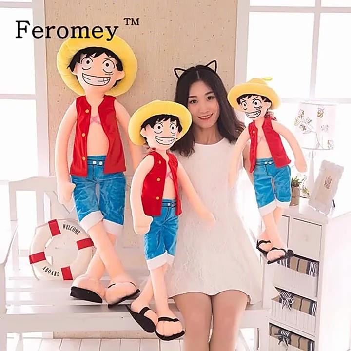 Adorable One Piece Luffy Cartoon Plush Doll Perfect Gift For Kids