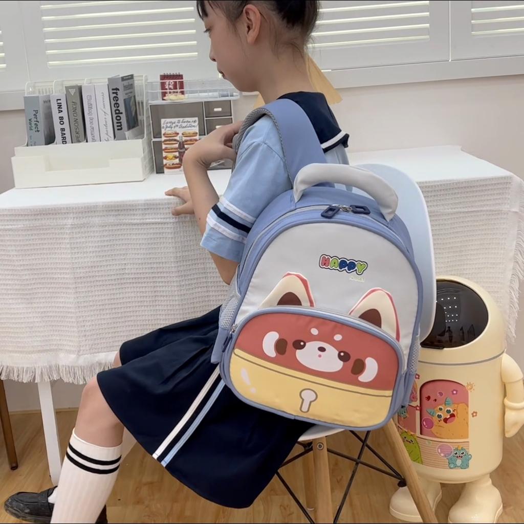 Children's Cartoon Backpack Kindergarten School Bag Boys and Girls Lightweight Backpack