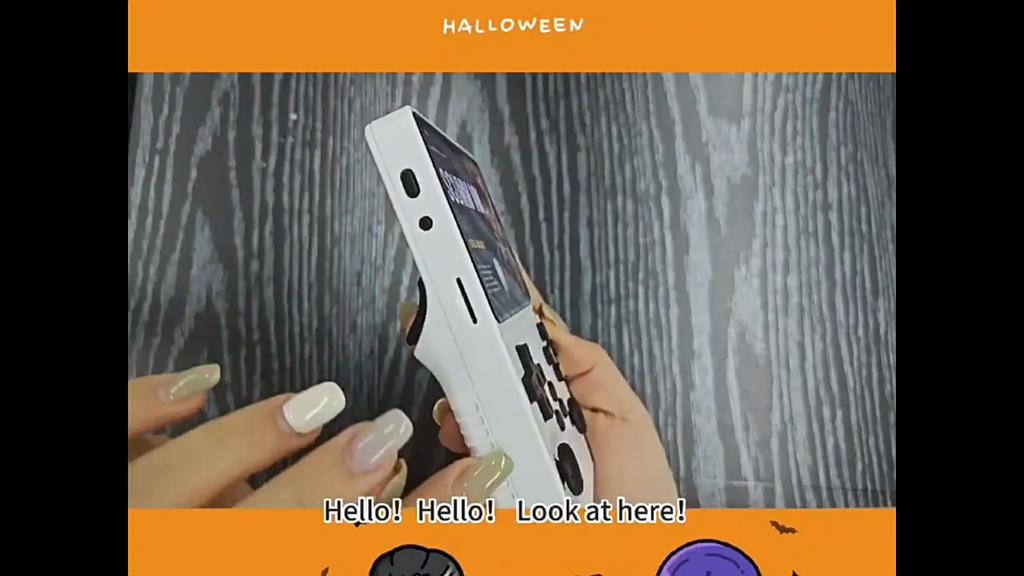 Open Source R36S Retro Handheld Video Game Console Linux System 3.5 Inch IPS Screen Portable Pocket Video Player R35S 64GB Games