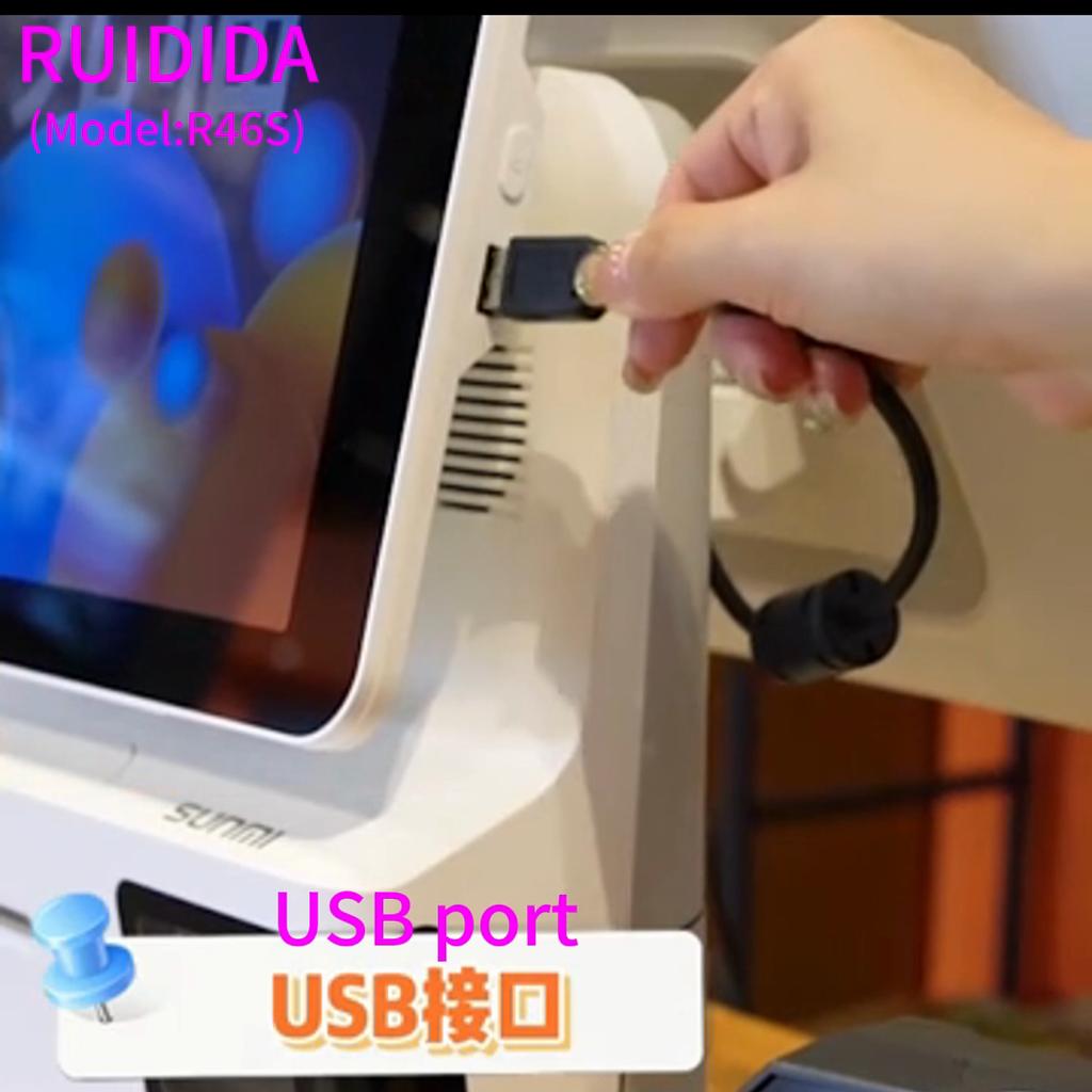 Platform Barcode Reader Desktop Bar Scanner 1D 2D Hands-Free Code Scanner DM PDF 417 QR Wired Code Reader