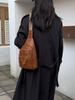 Dámská PU měkká kožená náprsní taška s velkou kapacitou, jedno rameno, crossbody taška