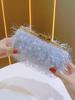 New Fashion Feather Evening Bag for Women,Elegant Shoulder Crossbody Clutch,Mini Phone Bag Makeup Bag
