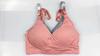 Plus-size nursing bra with front clasp French style for pregnant women and nursing mothers