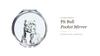 Pit Bull,American Pit Bull Terrier,Pitbull Terrier- Pocket mirror with a dog,personalized mirror for a purse, compact mirror with Art-Dog brand print.