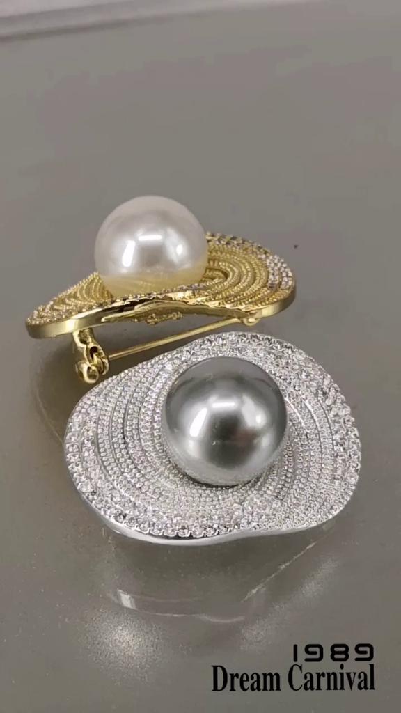 YLKBTY  Women imitation pearl brooch