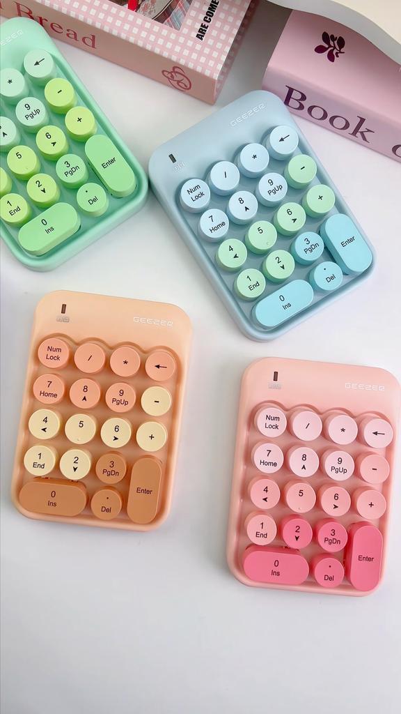 Kabelloser digitaler Ziffernblock – kompakt, tragbar, perfekt für den Finanzbereich