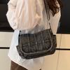 Denim Crossbody Bag for Women – Minimalist Shoulder Bag with Adjustable Strap – Perfect for Casual & Streetwear Styles