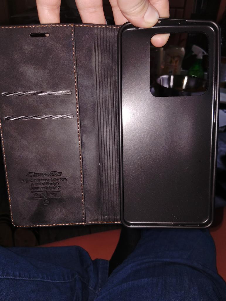 HAOYE Leather Folio Cover per Xiaomi Redmi Note 14 5G (Not for