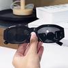 Diseño de Marca de Moda Gafas de Sol Pequeñas Rectangulares Vintage para Mujer Hombre Lente Retro Gradiente Gafas de Sol Cuadradas Femeninas Gafas UV400