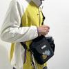 Unisex Nylon Crossbody Bag Multi Pocket Casual Shoulder Handbag for Travel Work