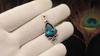 Pietra Preziosa Apatite Argento Sterling 925 Gioiello Fatto a Mano Ciondolo 1,5" Per Regalo PP-70-1