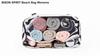 1PC Beach Tote Bag Lightweight Foldable Multi-Pocket Design With Zipper Bag Perfect For Pool Travel Gym And Outdoor Adventures Handbag