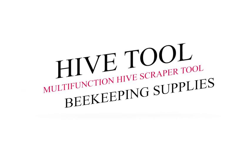 Bee Hive Tool,Multifunctional Beehive Tools,Beehive Scraper Tool with Wooden Handle for Beekeeper