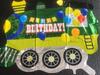 Proiect de baloane pentru ziua de naștere Camion mașină de poliție Balon din folie de aluminiu Decorarea camerei pentru petrecerea zilei de naștere