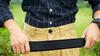 Quick Release Release Buckle Tooling Outer Belt Quick-Drying Elastic Stretch Pant Belt Men's Leather